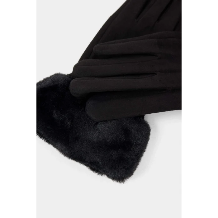 Defacto R7076AZBK27 Siyah Kadın Eldiven