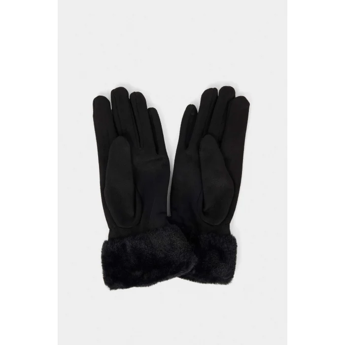 Defacto R7076AZBK27 Siyah Kadın Eldiven