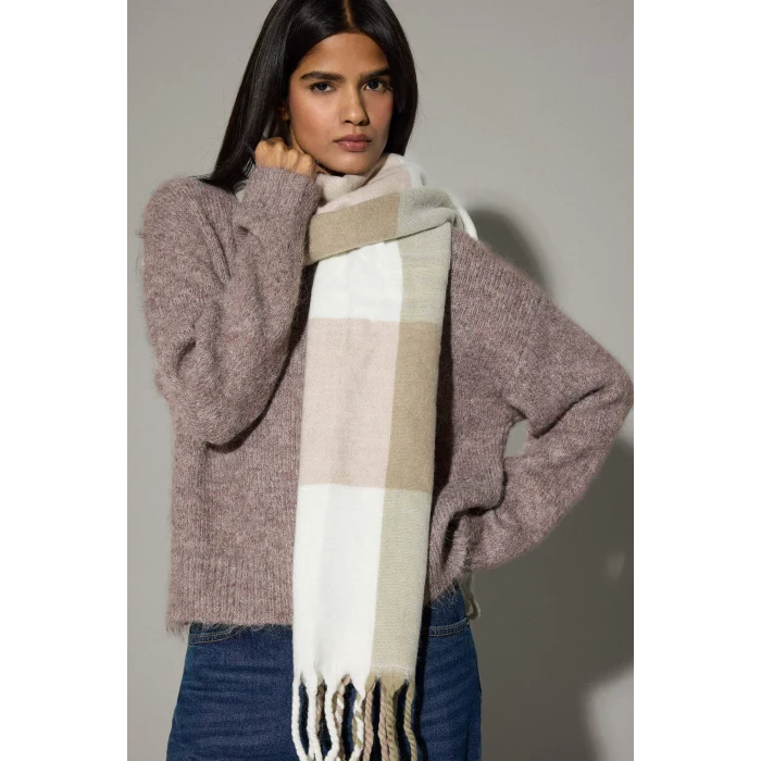 Defacto F3449AXKR1 Çok Renkli Kadın Atkı