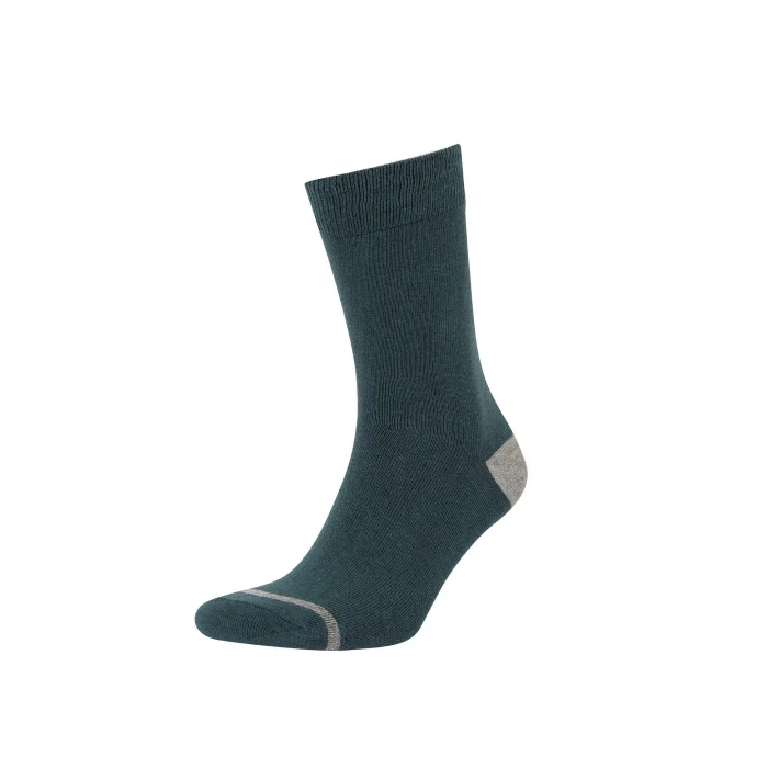 Defacto R8831AZKR1 Çok Renkli Erkek Pamuklu 5li Soket Çorap