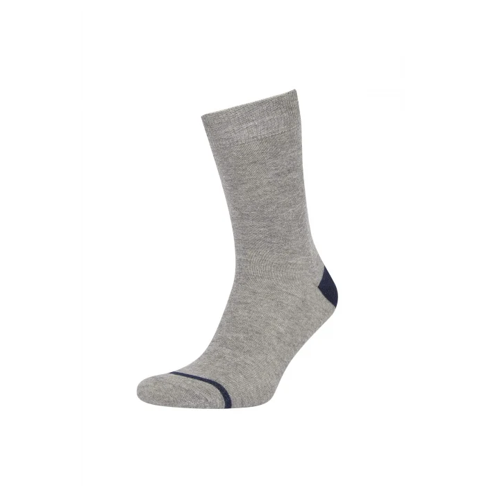 Defacto R8831AZKR1 Çok Renkli Erkek Pamuklu 5li Soket Çorap