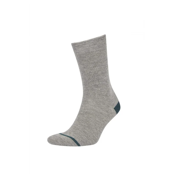 Defacto R8831AZKR1 Çok Renkli Erkek Pamuklu 5li Soket Çorap