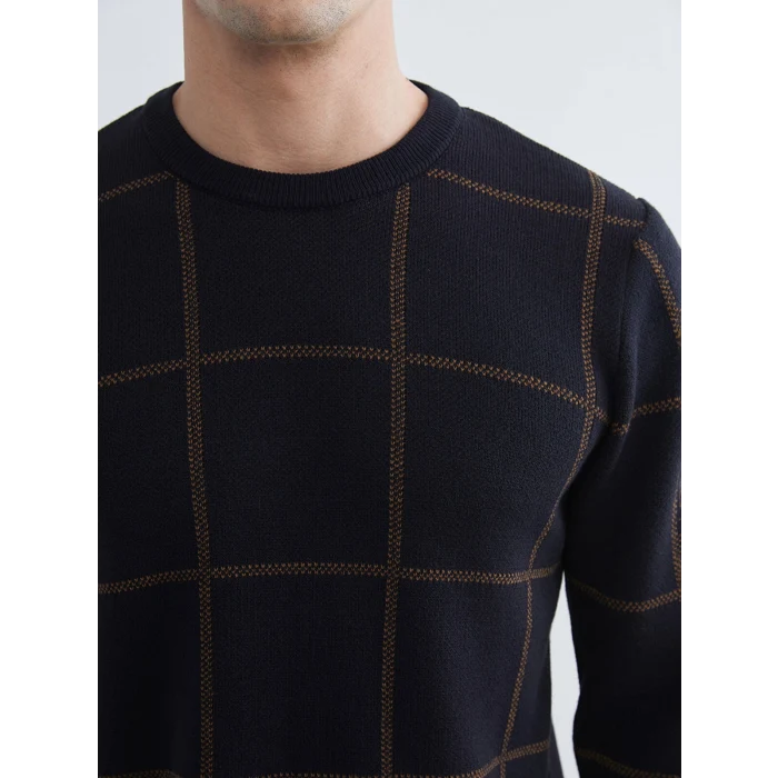 SOUTHBLUE Lacivert Bisiklet Yaka Erkek Triko Kazak