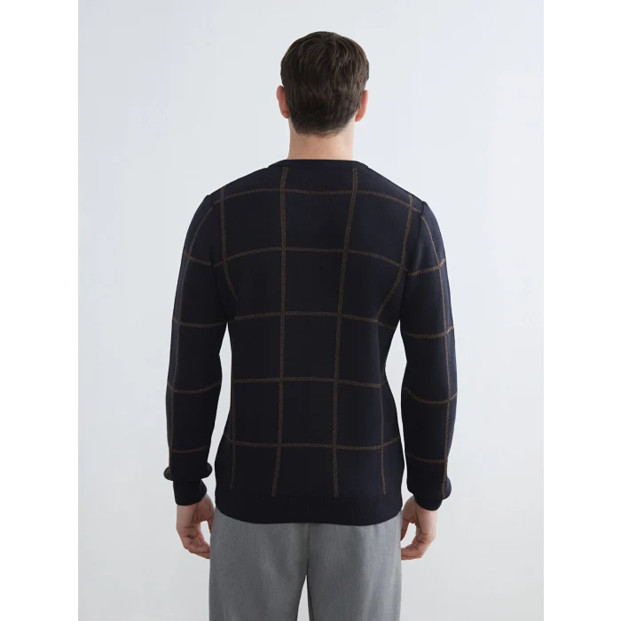 SOUTHBLUE Lacivert Bisiklet Yaka Erkek Triko Kazak