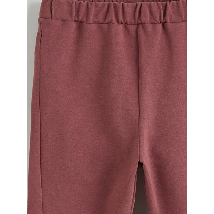 LCW baby Pembe Beli Lastikli Erkek Bebek Jogger Eşofman Alt