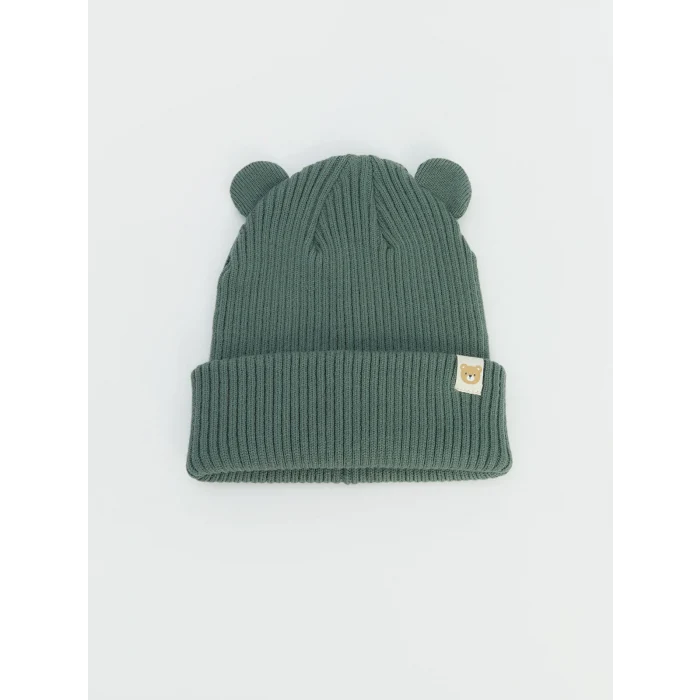 LCW baby Haki Kulak Detaylı Erkek Bebek Bere