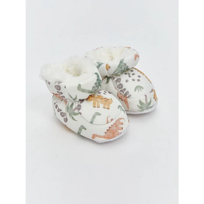 LCW STEPS Beyaz Erkek Bebek Ev Botu Panduf