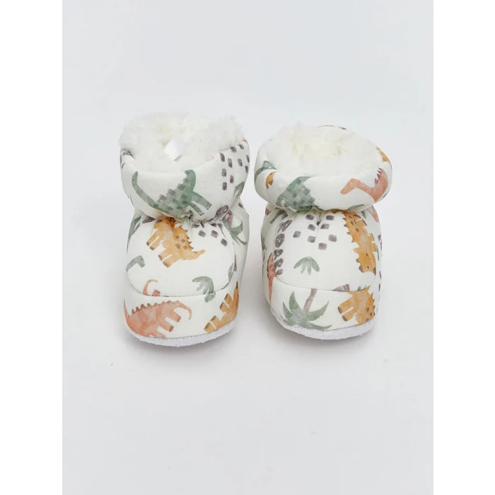 LCW STEPS Beyaz Erkek Bebek Ev Botu Panduf