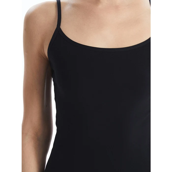 LCW DREAM Siyah U Yaka Askılı Kadın Atlet