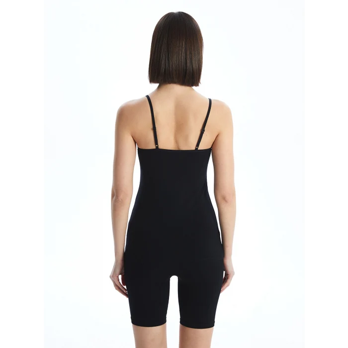 LCW DREAM Siyah U Yaka Askılı Kadın Atlet