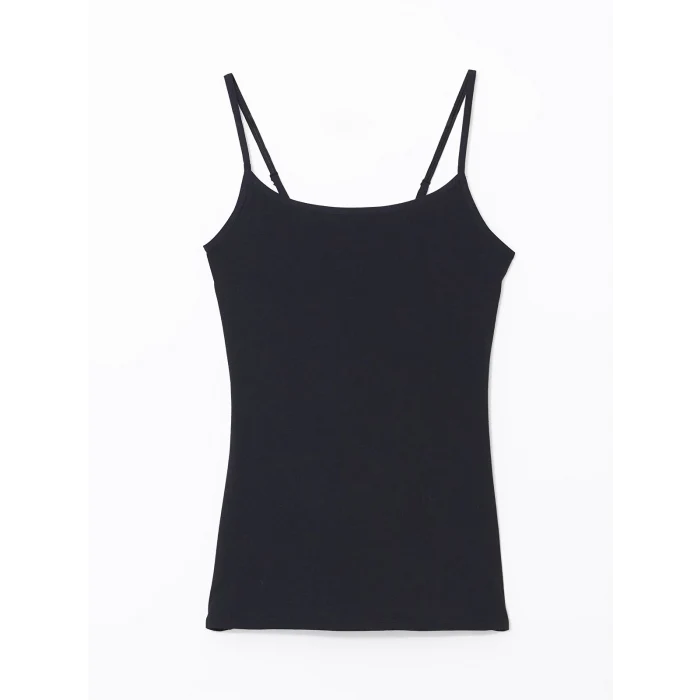 LCW DREAM Siyah U Yaka Askılı Kadın Atlet