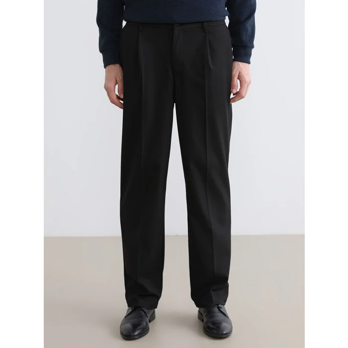 LCW Vision Siyah Rahat Kalıp Erkek Pantolon