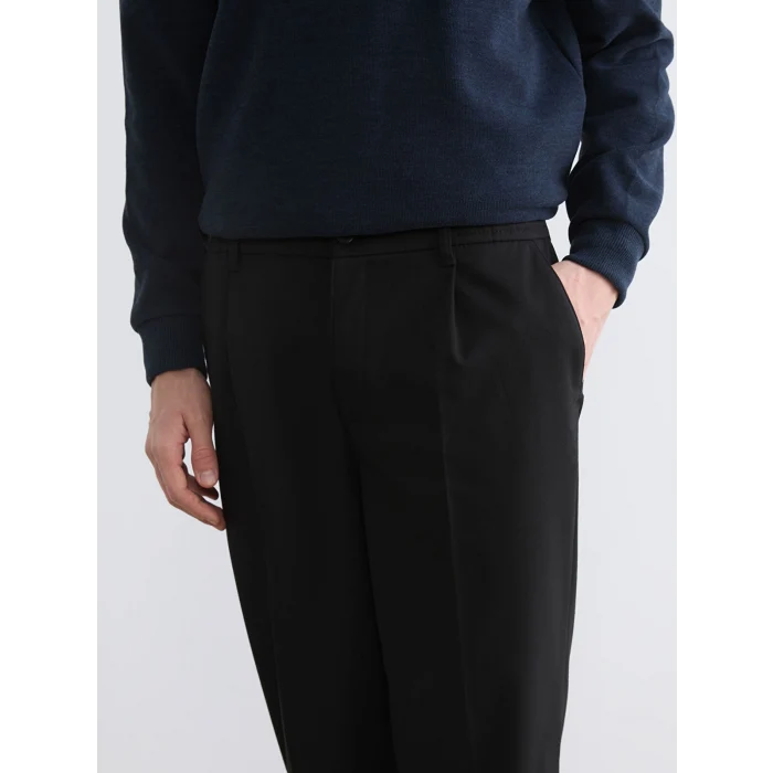 LCW Vision Siyah Rahat Kalıp Erkek Pantolon