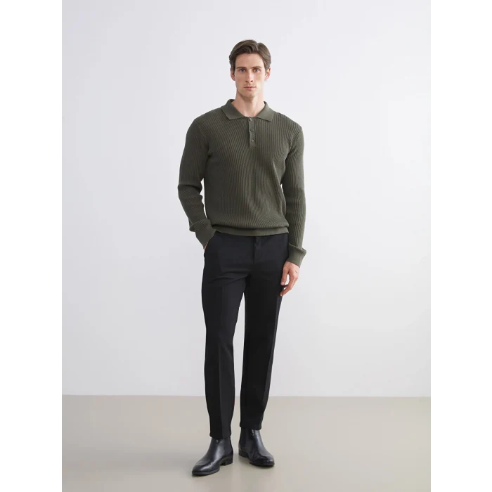 SOUTHBLUE Siyah Standart Kalıp Erkek Pantolon