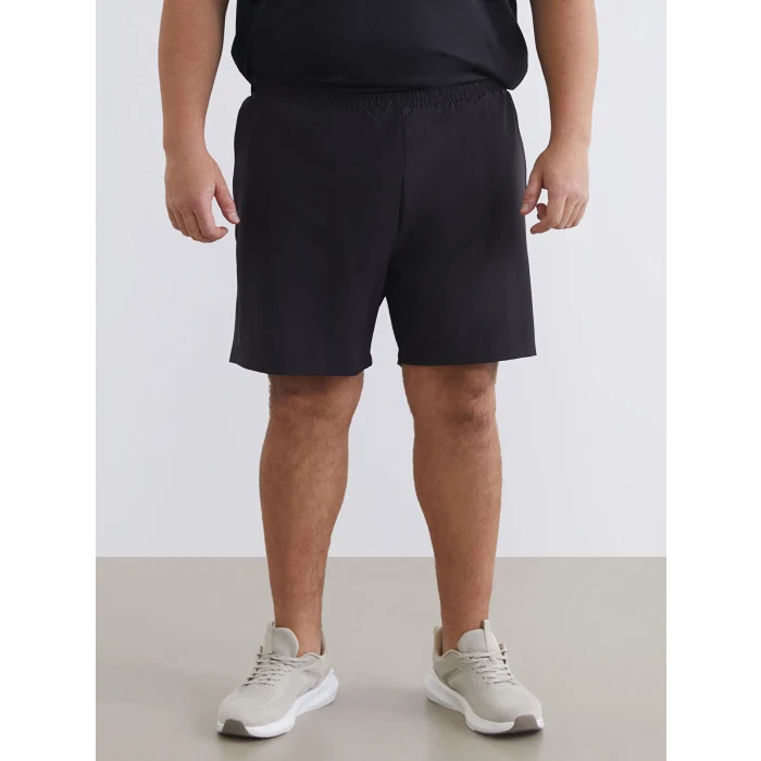 XSIDE ACTIVE Siyah Standart Kalıp Erkek Spor Şort