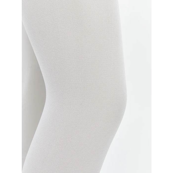 LCW Kids Beyaz Basic İnce Kız Çocuk Külotlu Çorap 2li
