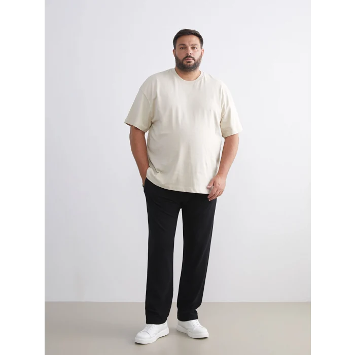 LCWAIKIKI Classic Siyah Basic Erkek Eşofman Altı