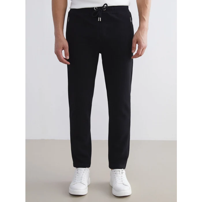 LCWAIKIKI Classic Siyah Basic Erkek Eşofman Altı