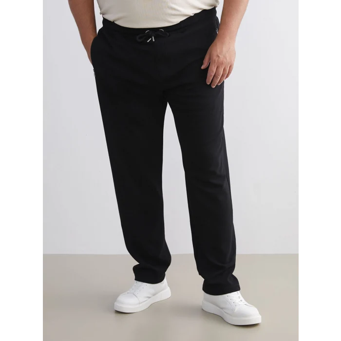 LCWAIKIKI Classic Siyah Basic Erkek Eşofman Altı