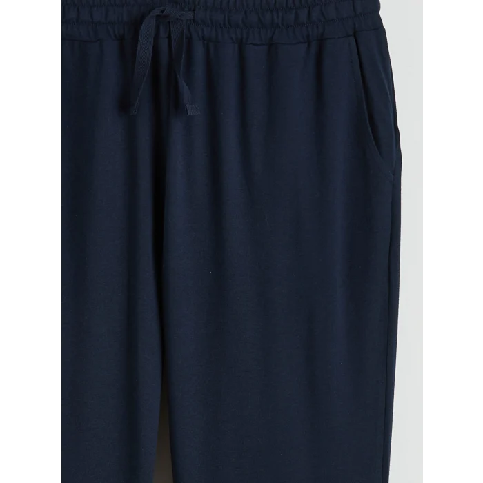 LC WAIKIKI Lacivert Standart Kalıp Erkek Düğmeli Pijama Takım