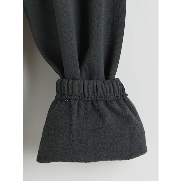 LCW baby Antrasit Beli Lastikli Erkek Bebek Jogger Eşofman Altı