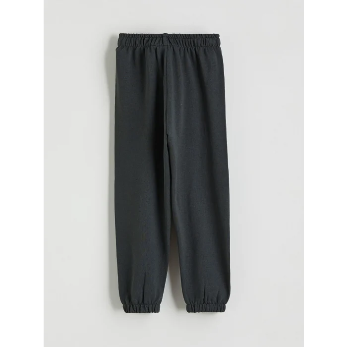 LCW baby Antrasit Beli Lastikli Erkek Bebek Jogger Eşofman Altı