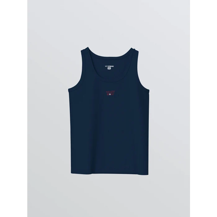 LCW Kids Beyaz Bisiklet Yaka Erkek Çocuk Atlet 2li