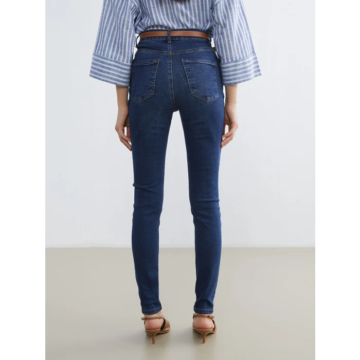 LCW Jeans İndigo Jüpiter Süper Skinny Fit Kadın Jean Pantolon