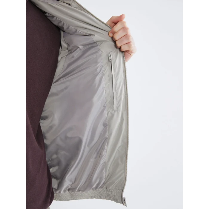 LCW Vision Bej Standart Kalıp Kapüşonlu Erkek Şişme Yelek