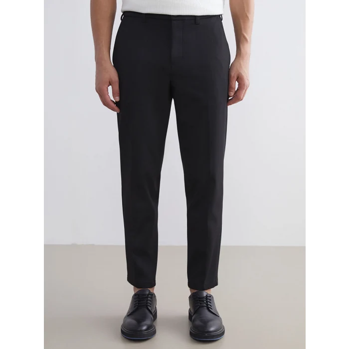 LCWAIKIKI Classic Siyah Dar Kalıp Erkek Chino Pantolon