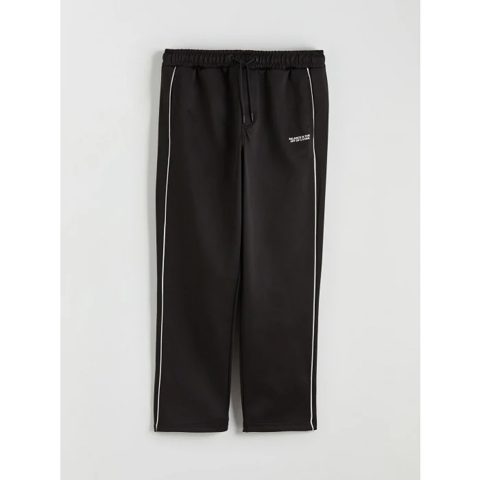 XSIDE Siyah Standart Kalıp Erkek Eşofman Altı