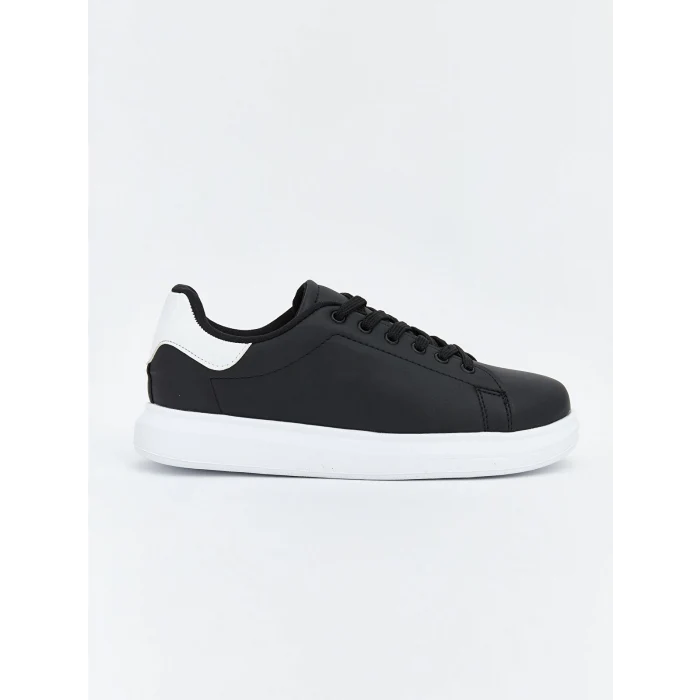 LCW STEPS Siyah Bağcıklı Erkek Çocuk Spor Ayakkabı