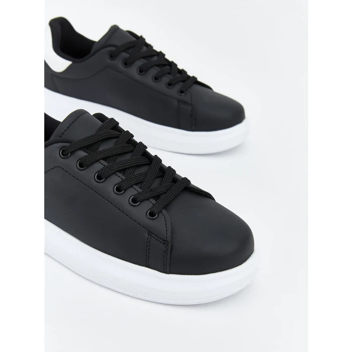 LCW STEPS Siyah Bağcıklı Erkek Çocuk Spor Ayakkabı