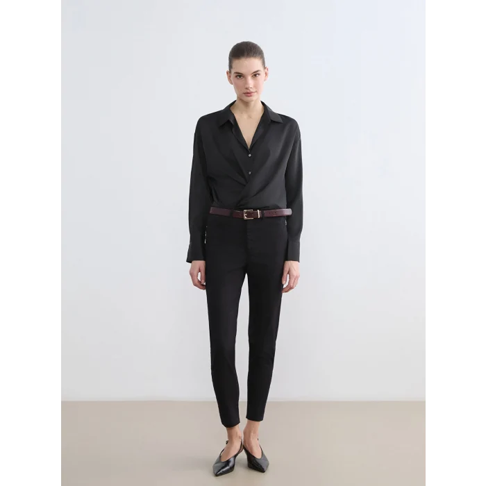 LCWAIKIKI Classic Siyah Slim Fit Kadın Jean Pantolon