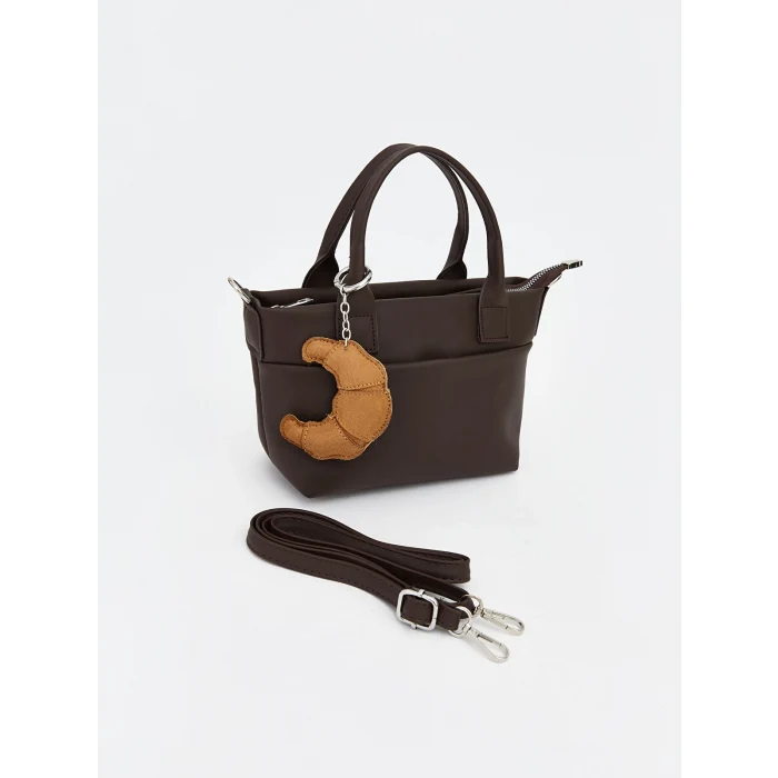 LCW ACCESSORIES Kahverengi Paraşüt Kumaşı Kadın Omuz Çantası