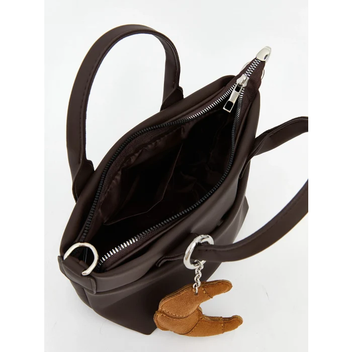 LCW ACCESSORIES Kahverengi Paraşüt Kumaşı Kadın Omuz Çantası