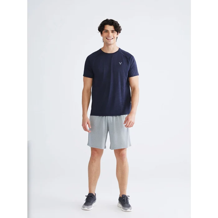 XSIDE ACTIVE Gri Rahat Kalıp Erkek Spor Şort