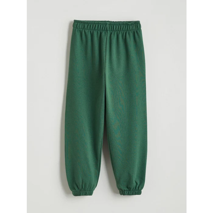 LCW baby Yeşil Beli Lastikli Erkek Bebek Jogger Eşofman Altı