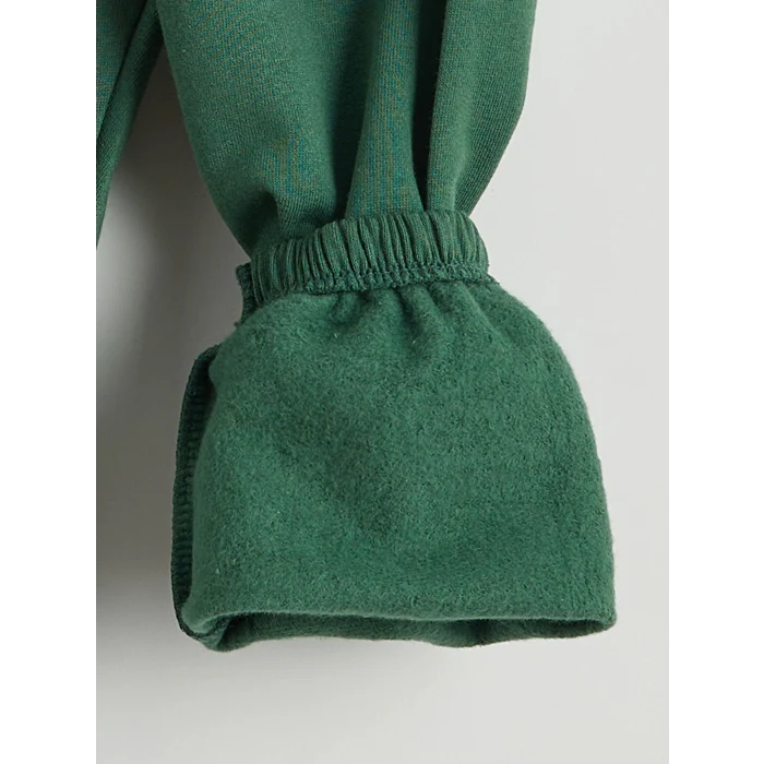 LCW baby Yeşil Beli Lastikli Erkek Bebek Jogger Eşofman Altı