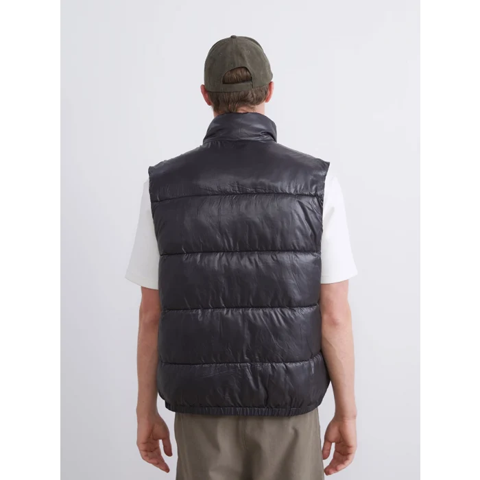 XSIDE Siyah Dik Yaka Erkek Şişme Yelek