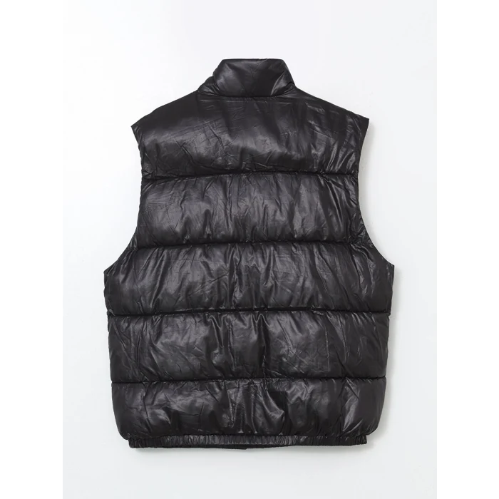 XSIDE Siyah Dik Yaka Erkek Şişme Yelek