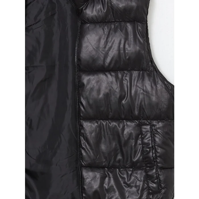 XSIDE Siyah Dik Yaka Erkek Şişme Yelek