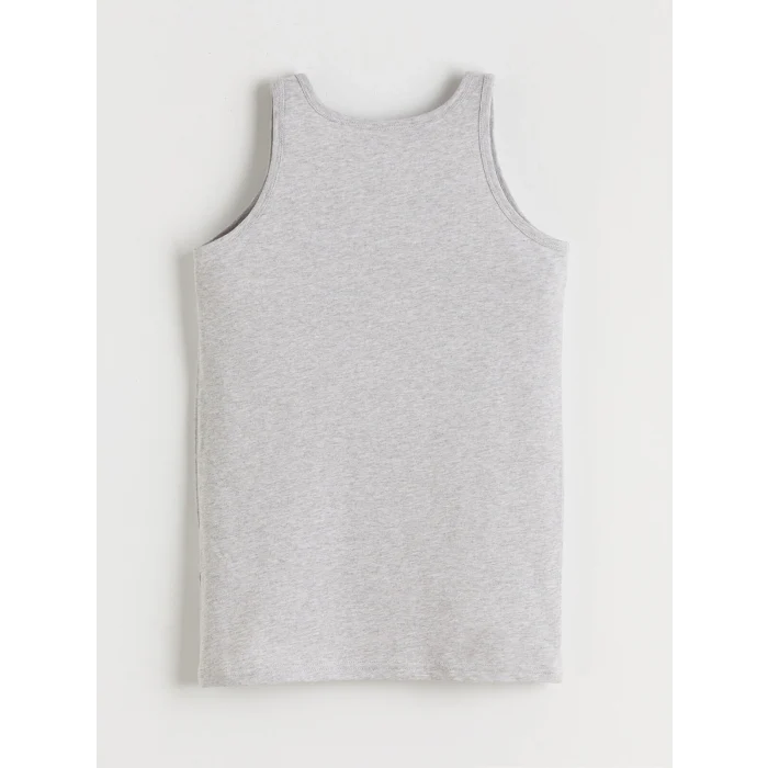 LCW Kids Kırmızı Bisiklet Yaka Galatasaray Baskılı Erkek Çocuk Atlet 2li