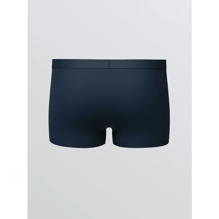 LC WAIKIKI Lacivert Standart Kalıp Pamuklu Esnek Erkek Boxer 3lü