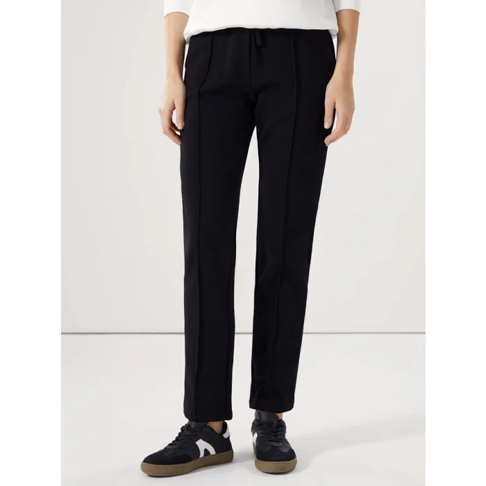 LCWAIKIKI Classic Siyah Beli Lastikli Kadın Eşofman Altı