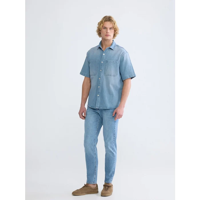 LCW Jeans İndigo 710 Loose Fit Erkek Jean Pantolon