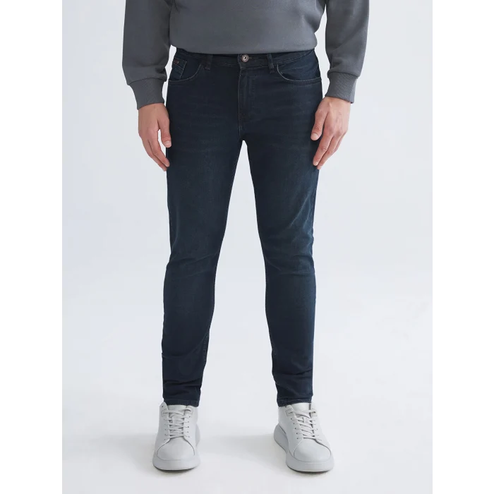 LCW Jeans İndigo 730 Havuç Kalıp Erkek Jean Pantolon