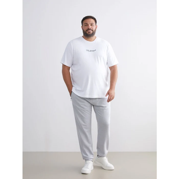 XSIDE Gri Standart Kalıp Erkek Jogger Eşofman Altı