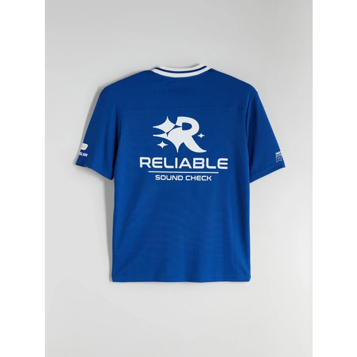 XSIDE Mavi V Yaka Kısa Kollu Erkek Tişört