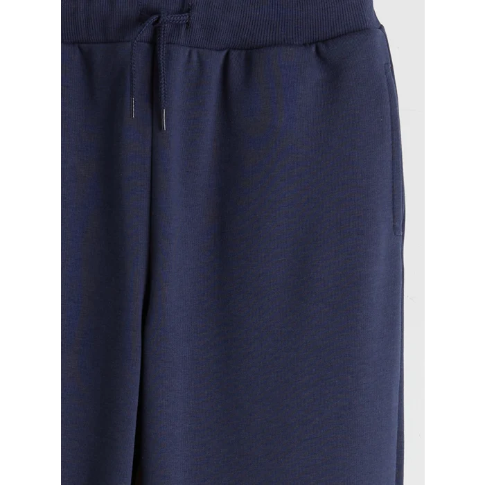 LCW Kids Lacivert Beli Lastikli Kız Çocuk Jogger Eşofman Alt